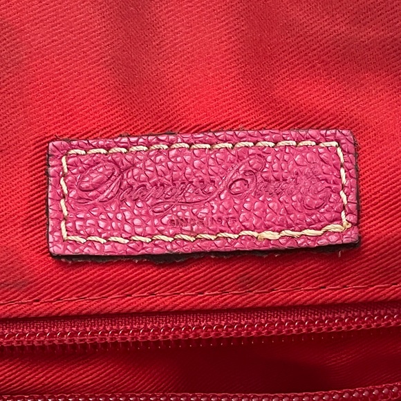 Dooney and Bourke pink leather shoulder bag - Picture 8 of 9